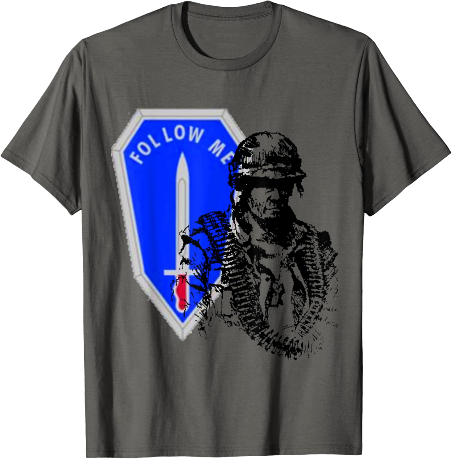 combat infantry t shirts